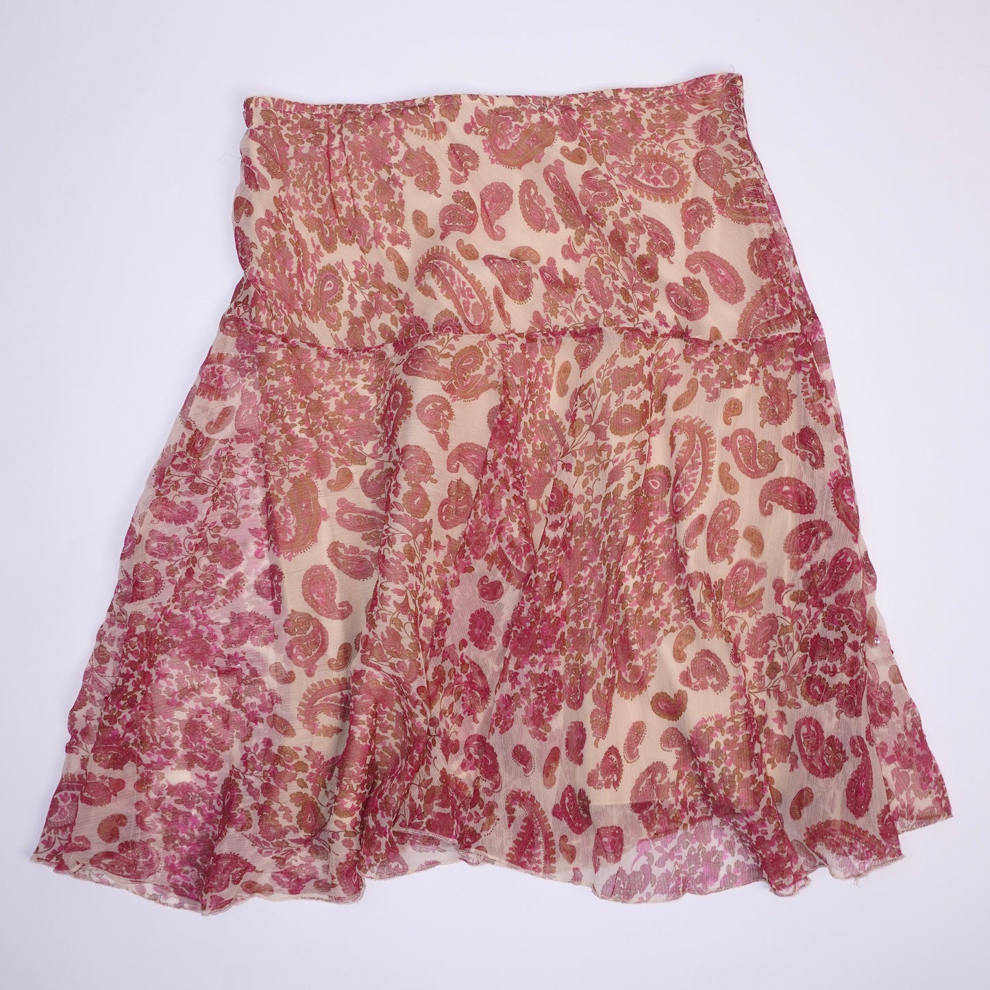 Paisley Sequin Skirt (L)