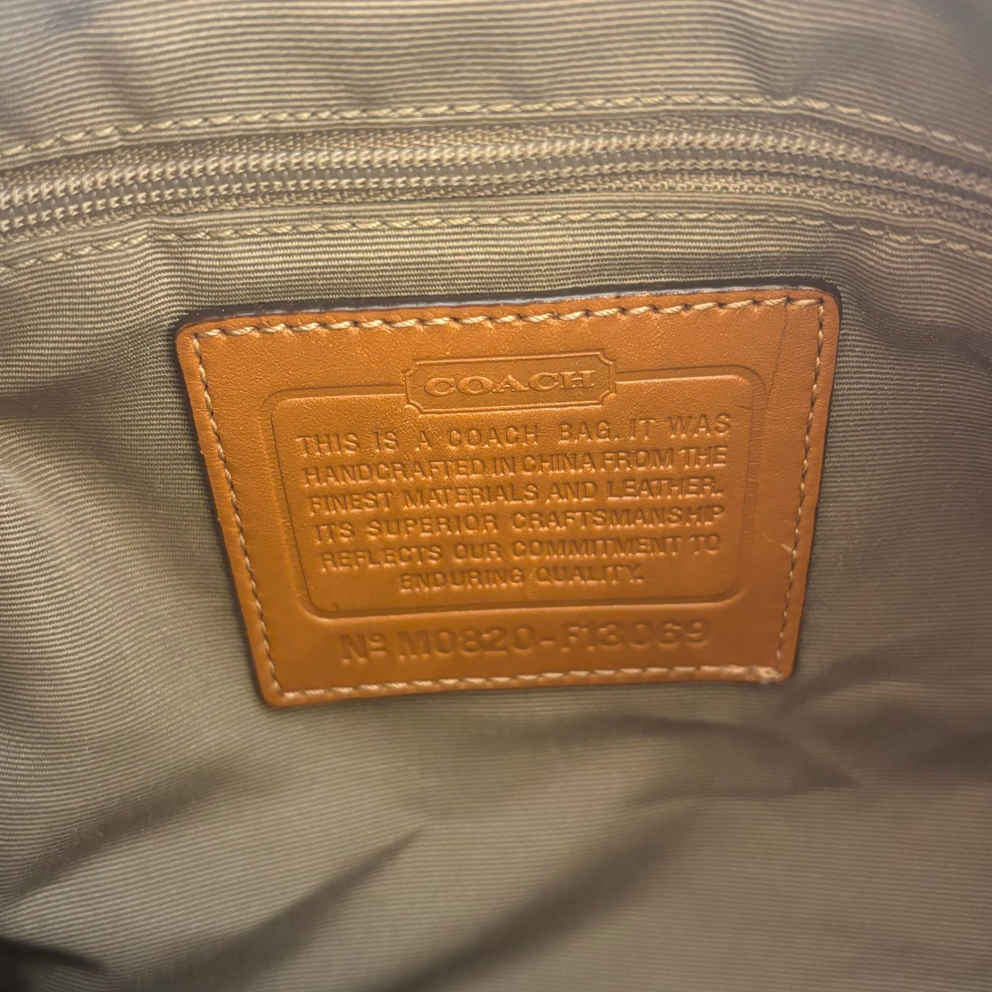 Coach Monogram Purse