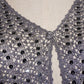 Sequin Crochet Cardigan (S)