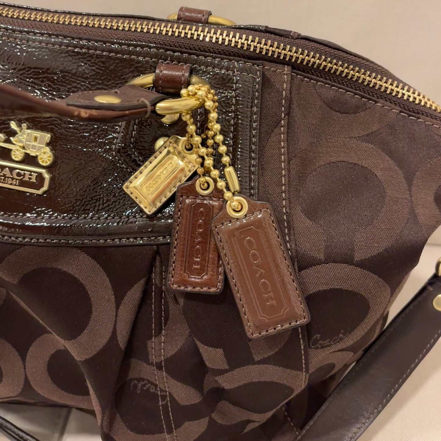 Coach Monogram Purse