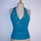 Sequin Halterneck Top (S)
