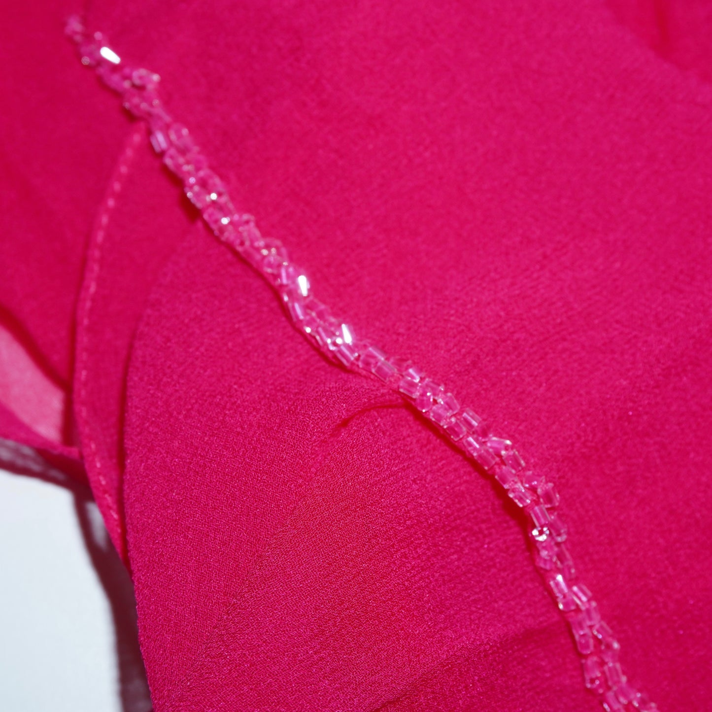 Silk Beaded Scarf
