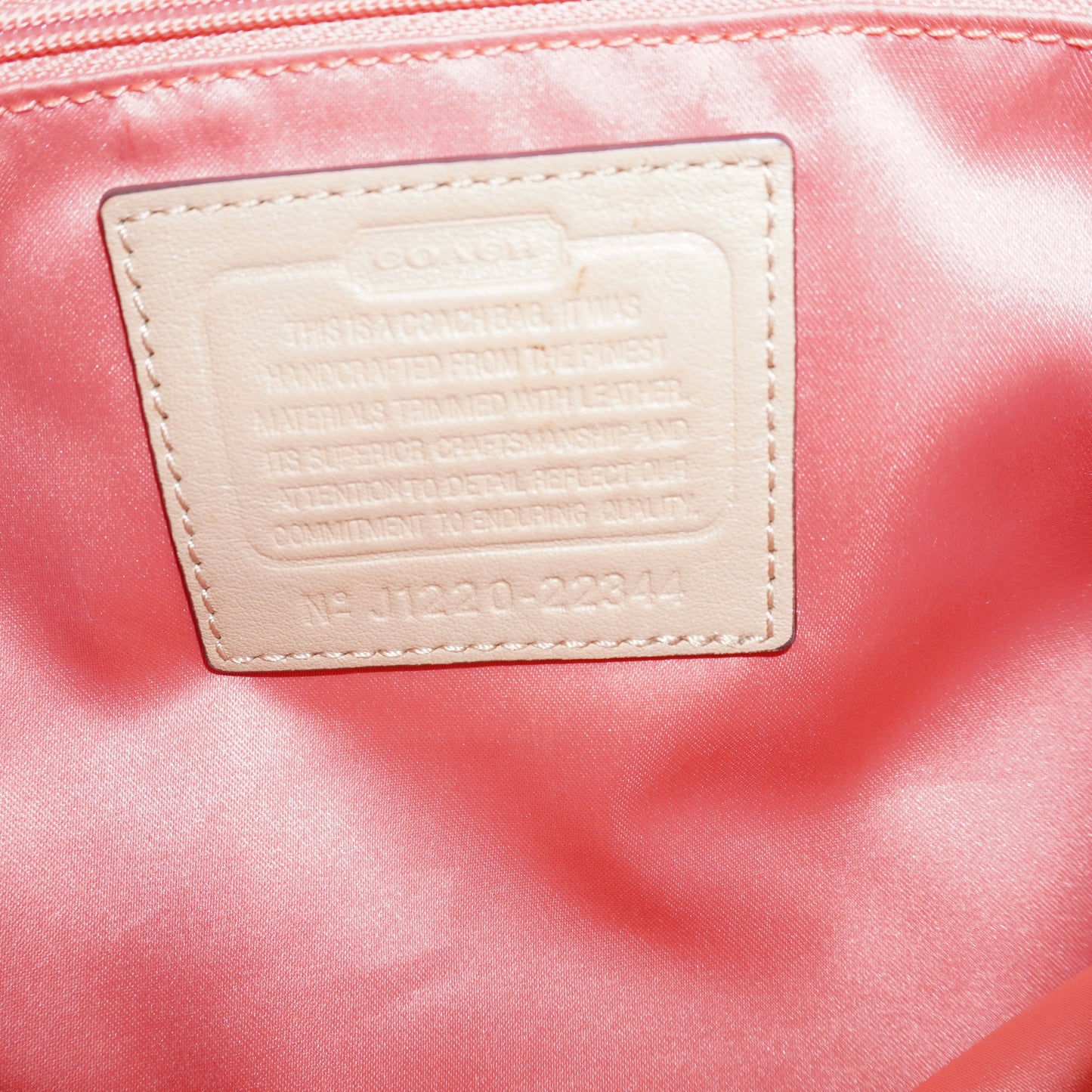 Coach Monogram Purse