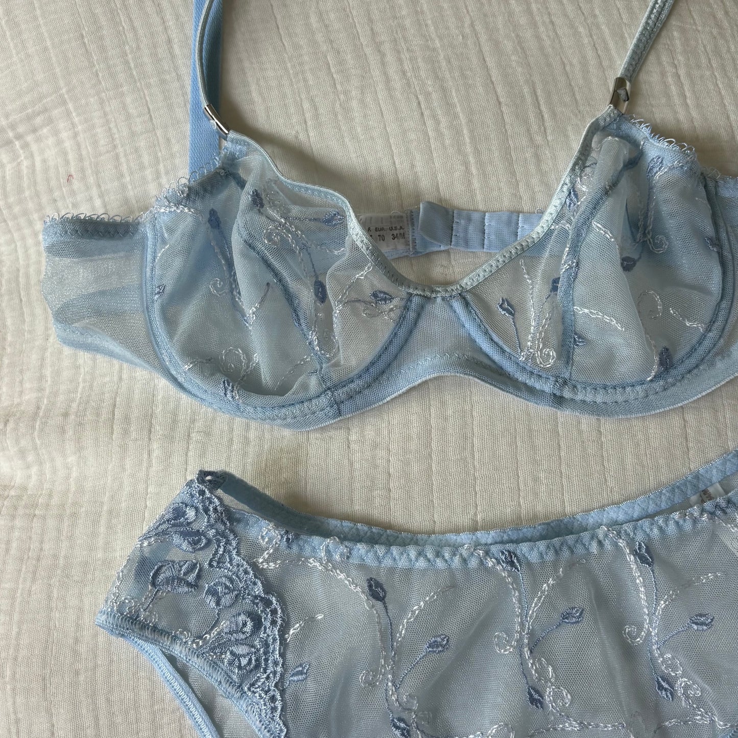 Babyblue Lingerie Set (XS)