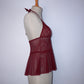 5 Mesh Halterneck Top (M)