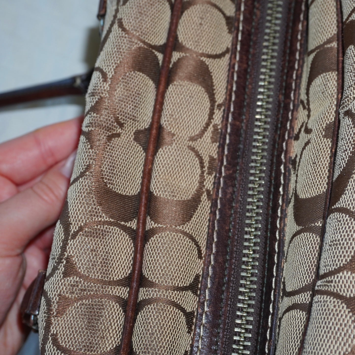 Sac à main Coach Monogram