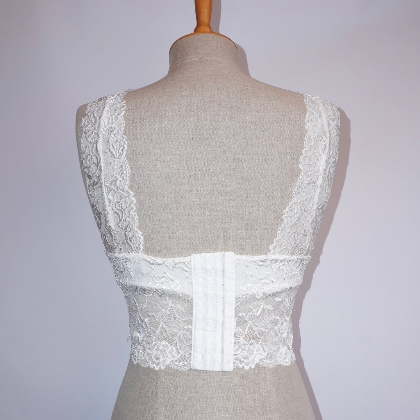 Beaded lace Bralette (L)