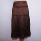 Sequin Pleated Skirt (S)