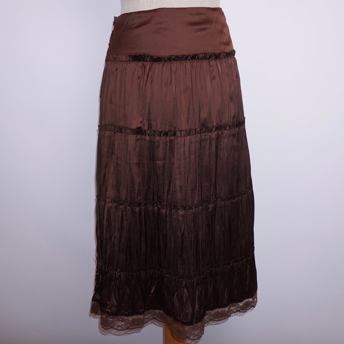 Sequin Pleated Skirt (S)