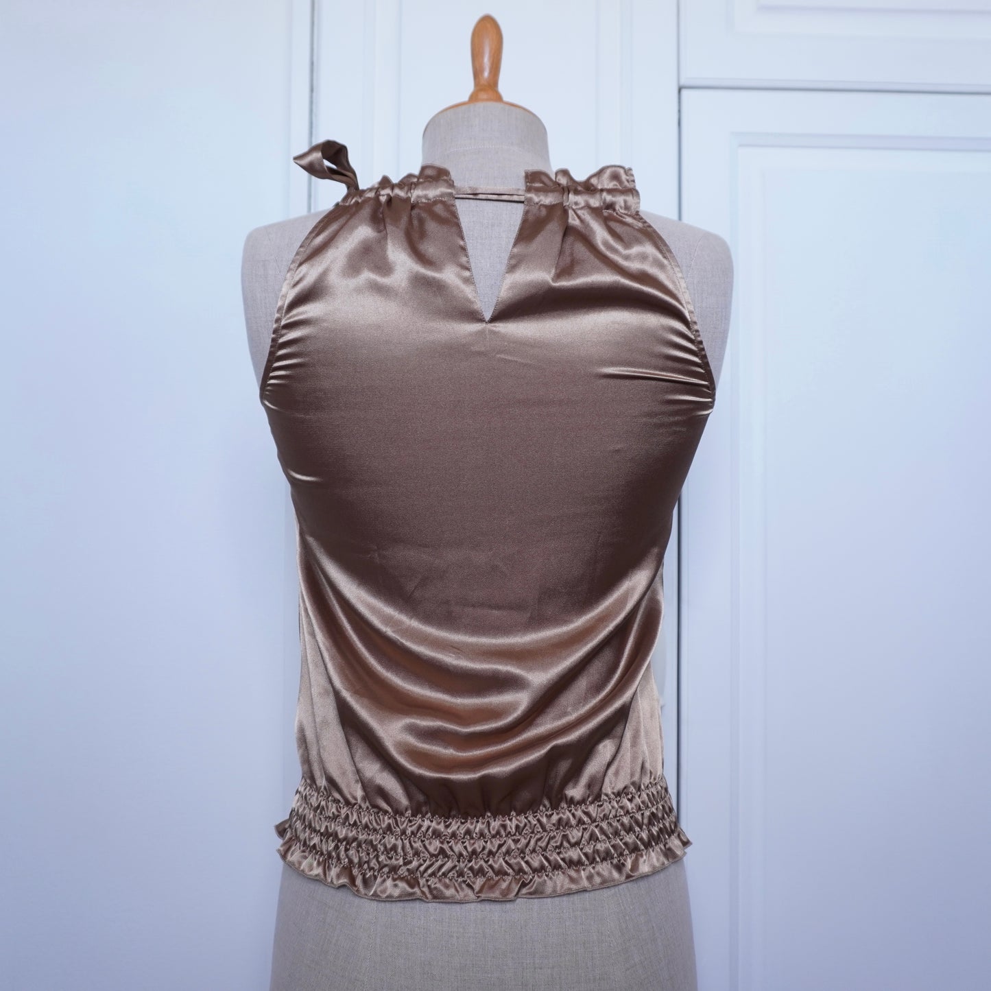 Ruched Tie Top (XS)