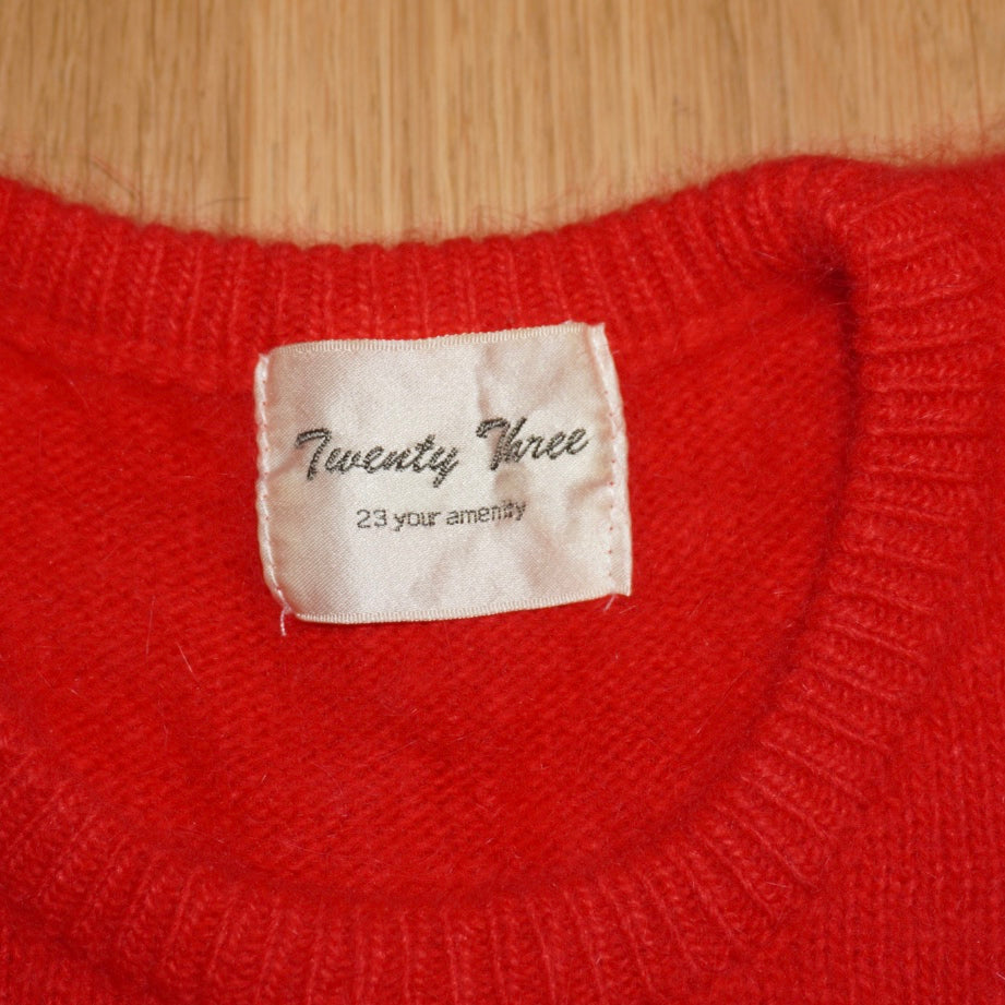 Wool Cardigan + Top (S)