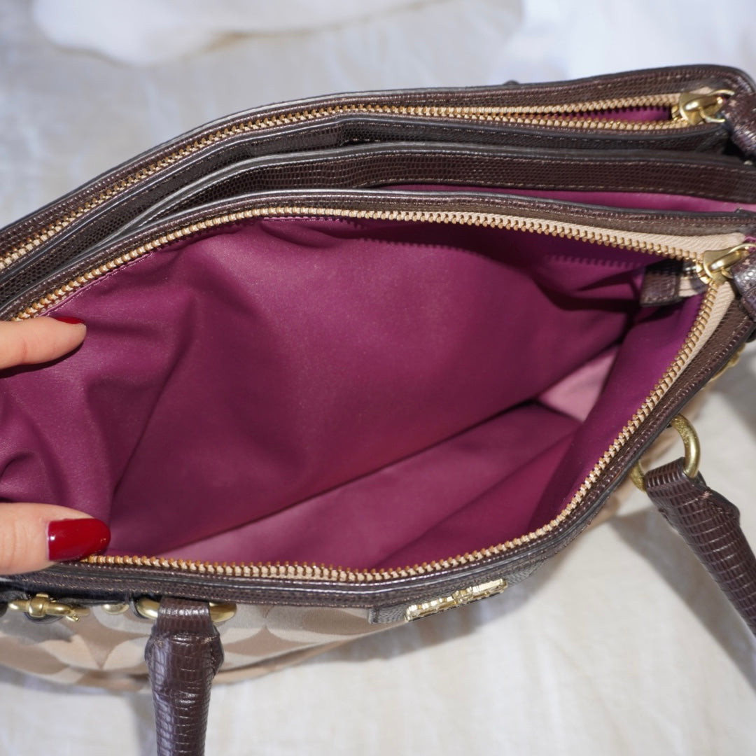 Coach Monogram Purse