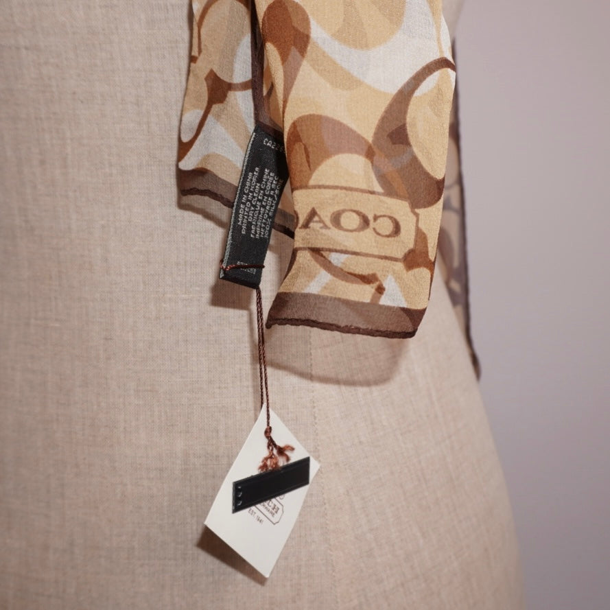 Coach Silk Scarf