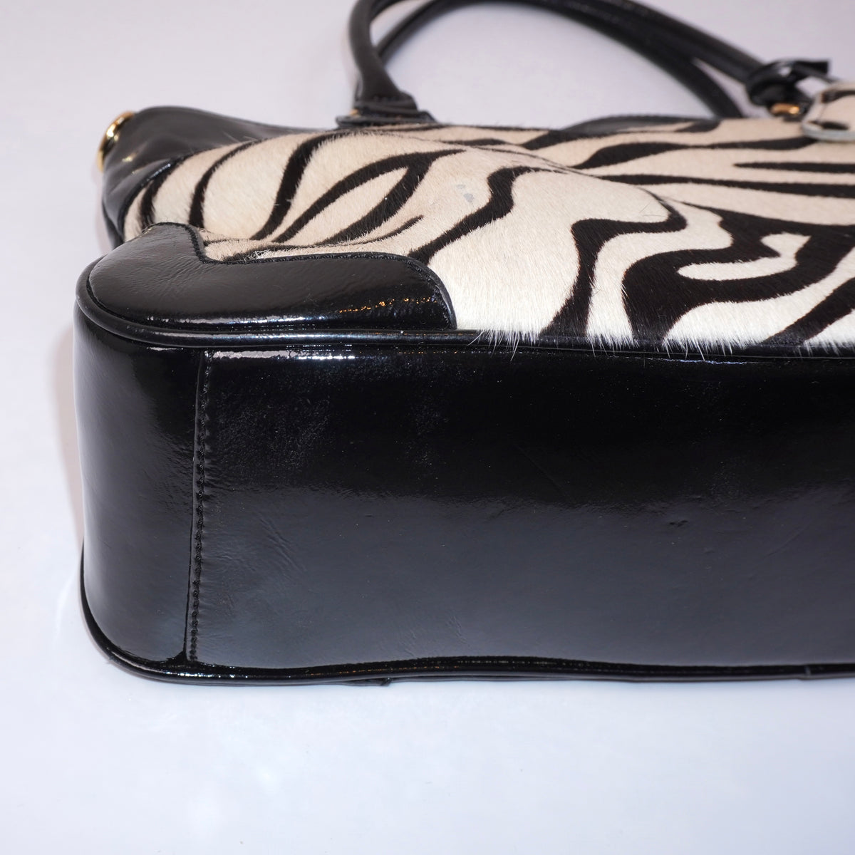 Zebra Calfhair Purse