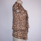 Leopard Ruffle Top (L)