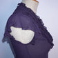 Silk ruffle top (S)