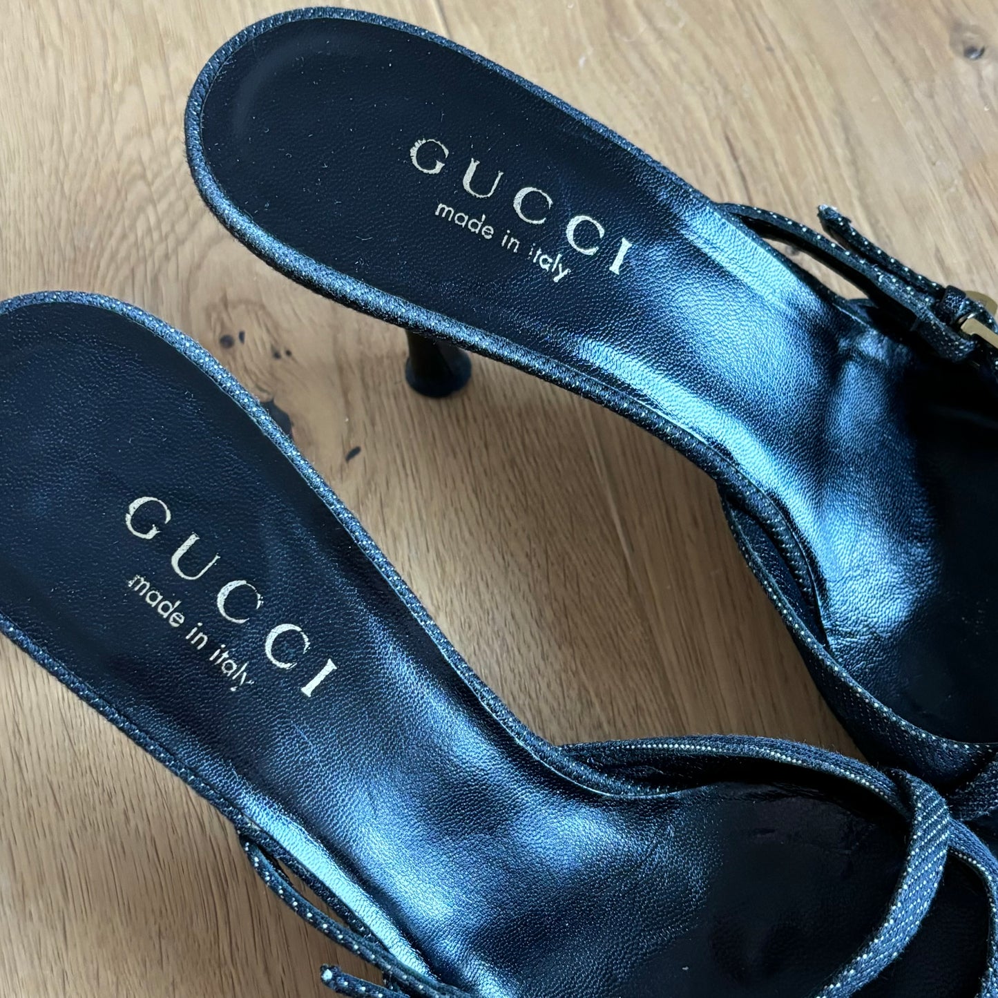 Gucci Denim Mules (36)