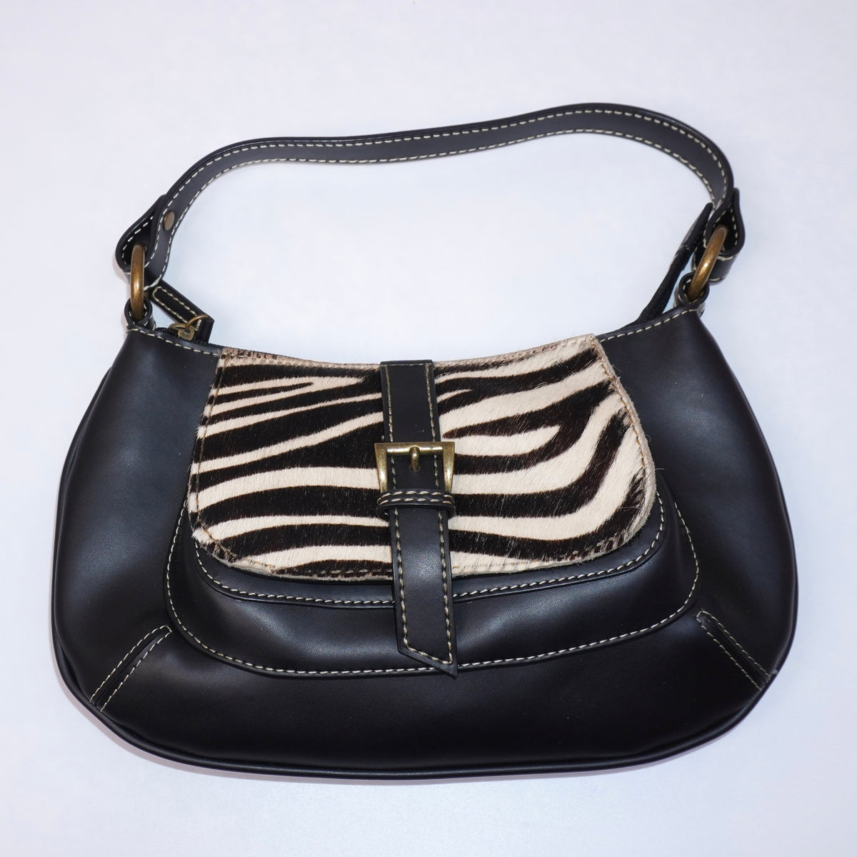 Zebra Calfhair Purse