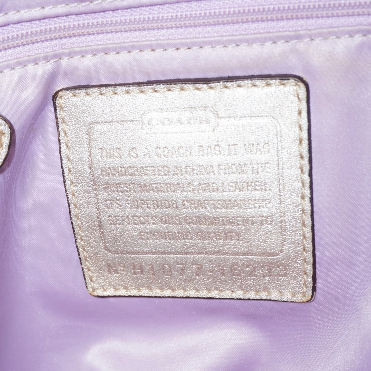 Coach Monogram Purse