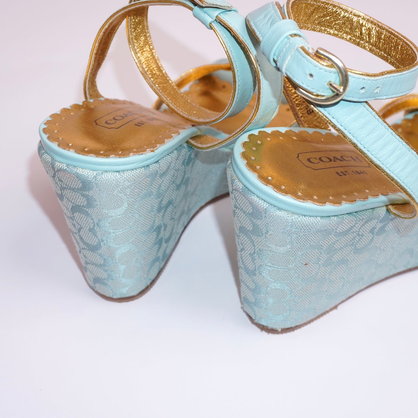 Coach Monogram Wedges (37.5)