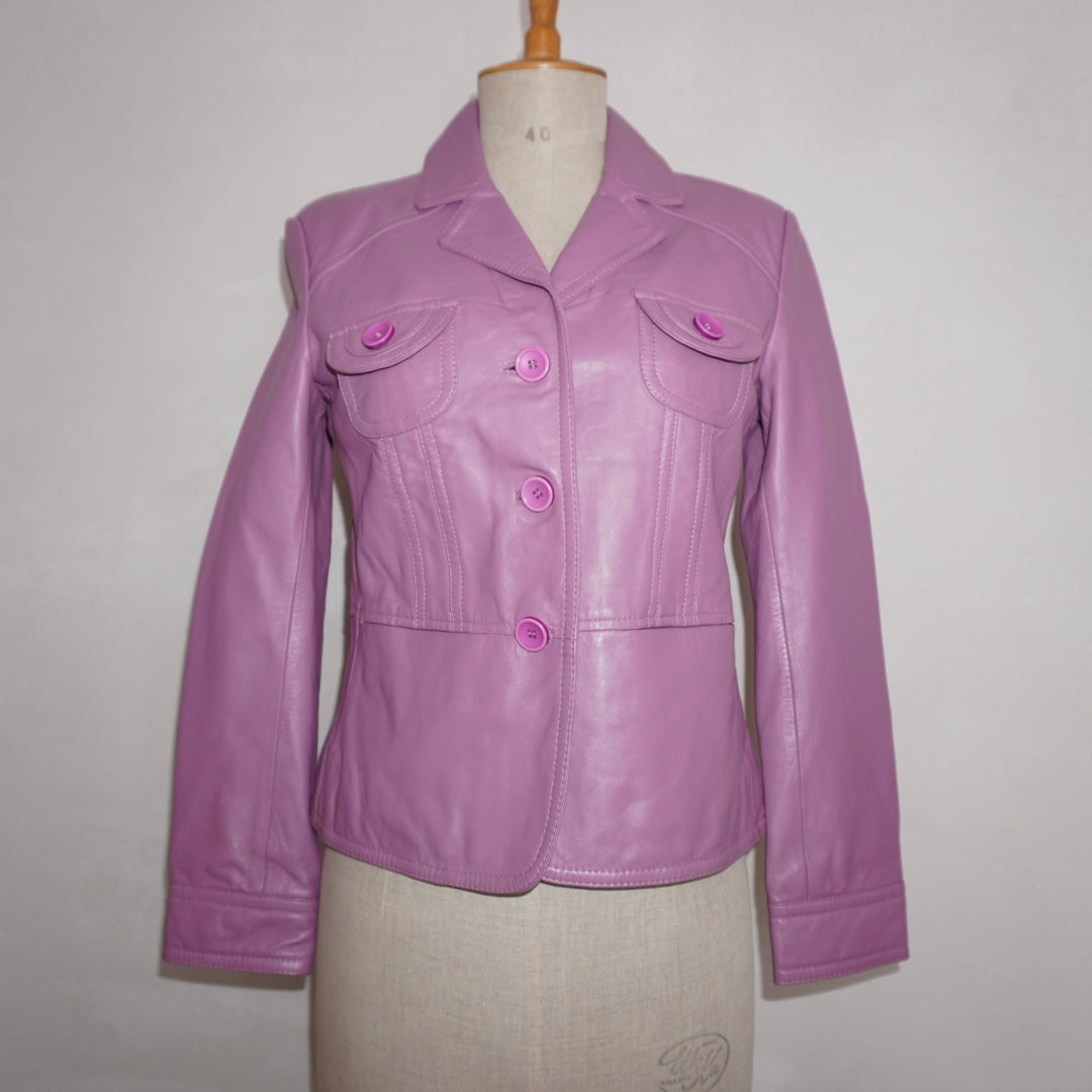 Genuine Leather Blazer (M)