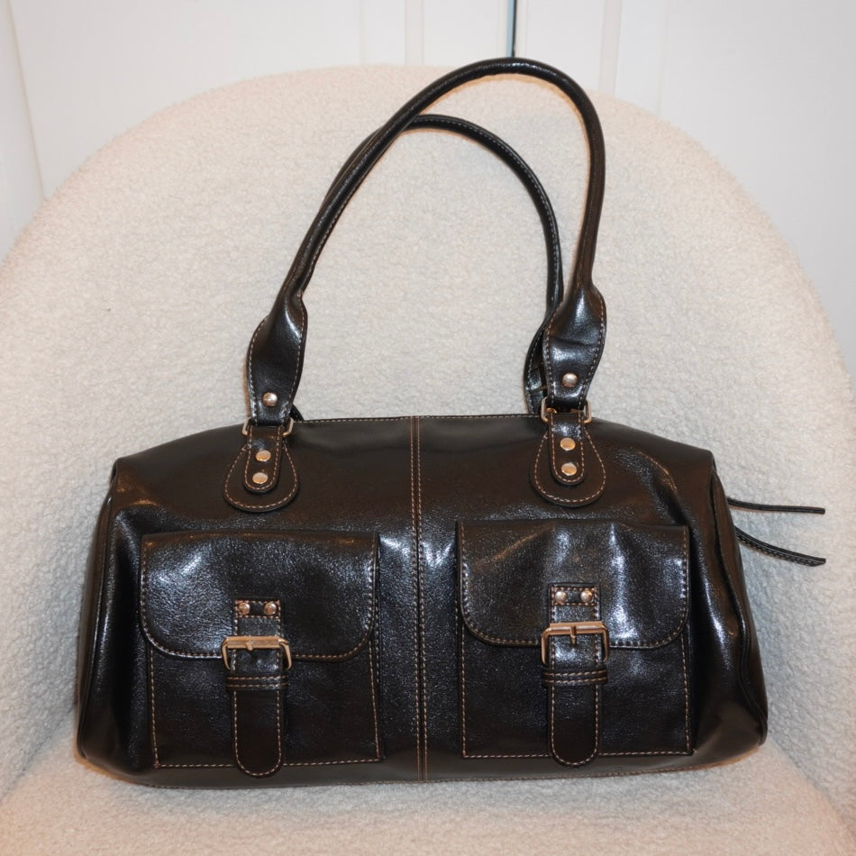 Faux Leather Purse