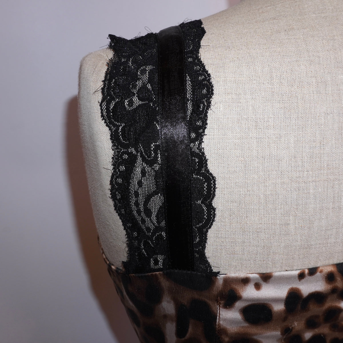 Silk Leopard Top (M)