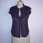 Silk ruffle top (S)