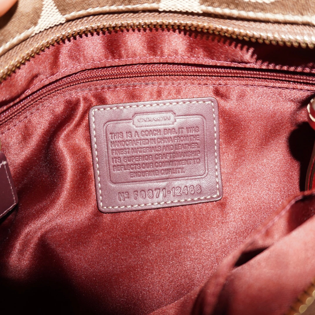 Coach Monogram Purse