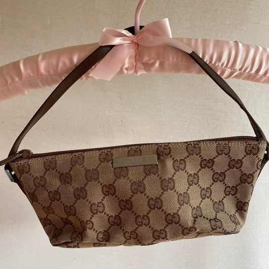 Gucci Monogram Pochette Purse