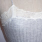Ribbed Lace Cami Top (XS)