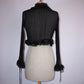 Pleated Ruffle Top (M)