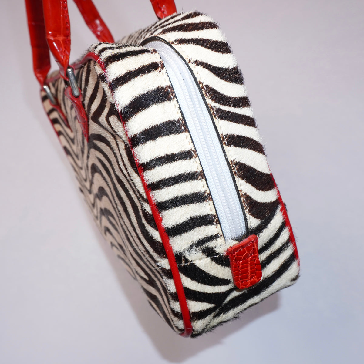 Zebra Calfhair Purse