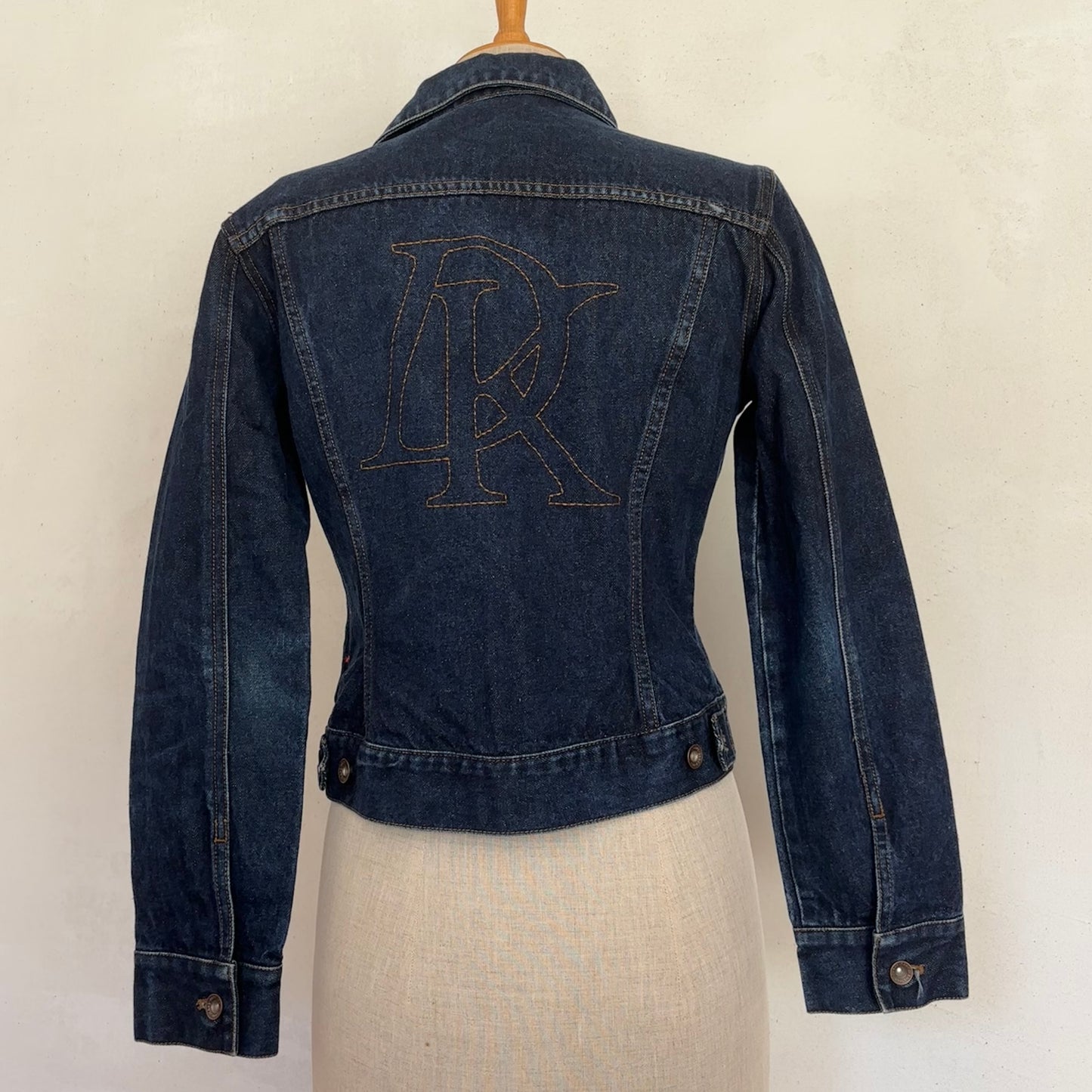 DKNY Graphic Denim Jacket (S)