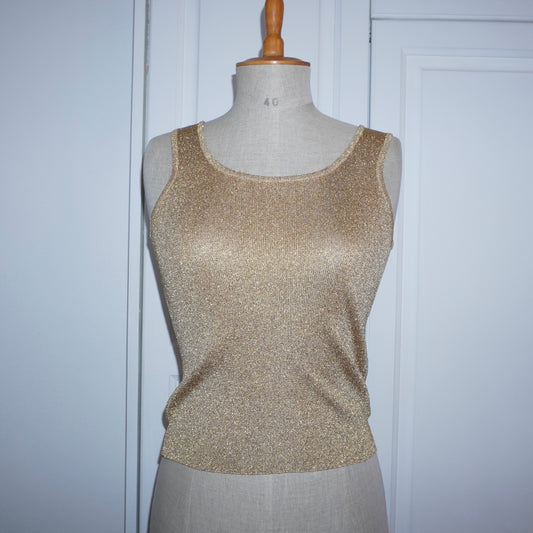 Gold Knit Top (S)