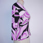 Abstract Sequin Top
