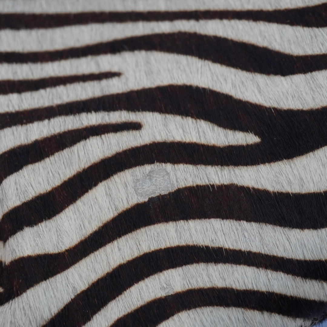 Zebra Haircalf Purse