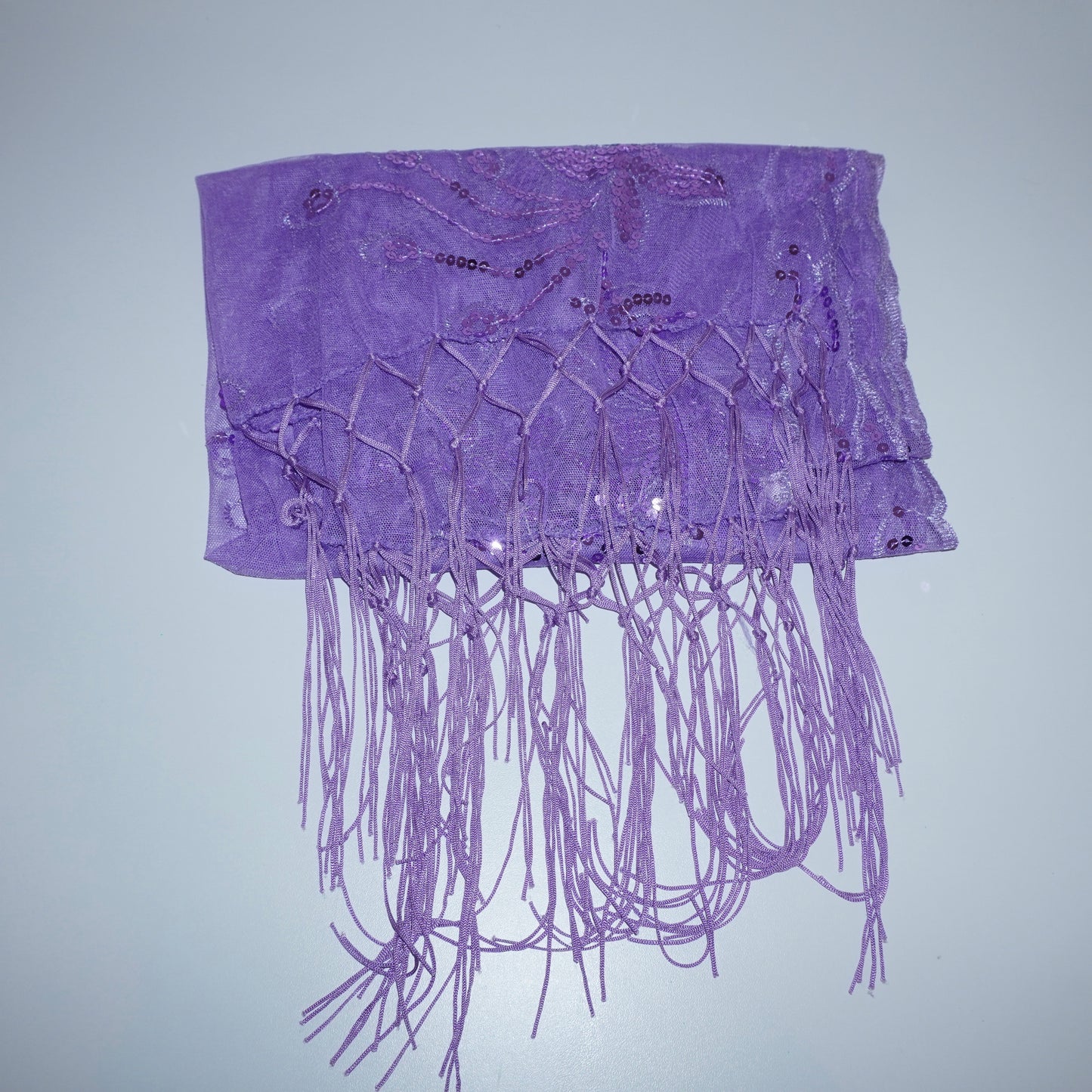 Sequin Tassle Scarf