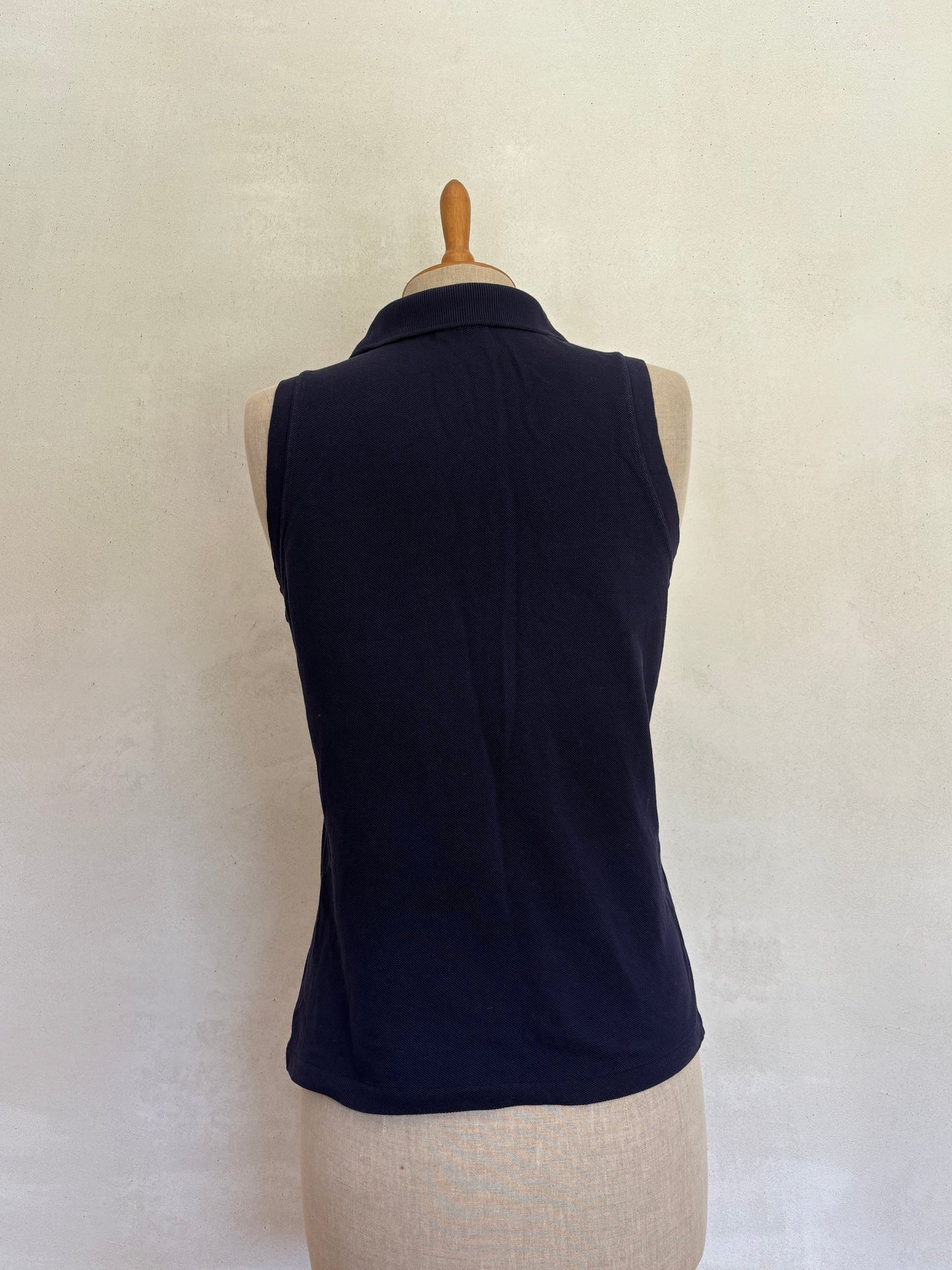 Lacoste Navy Vest Top (M)