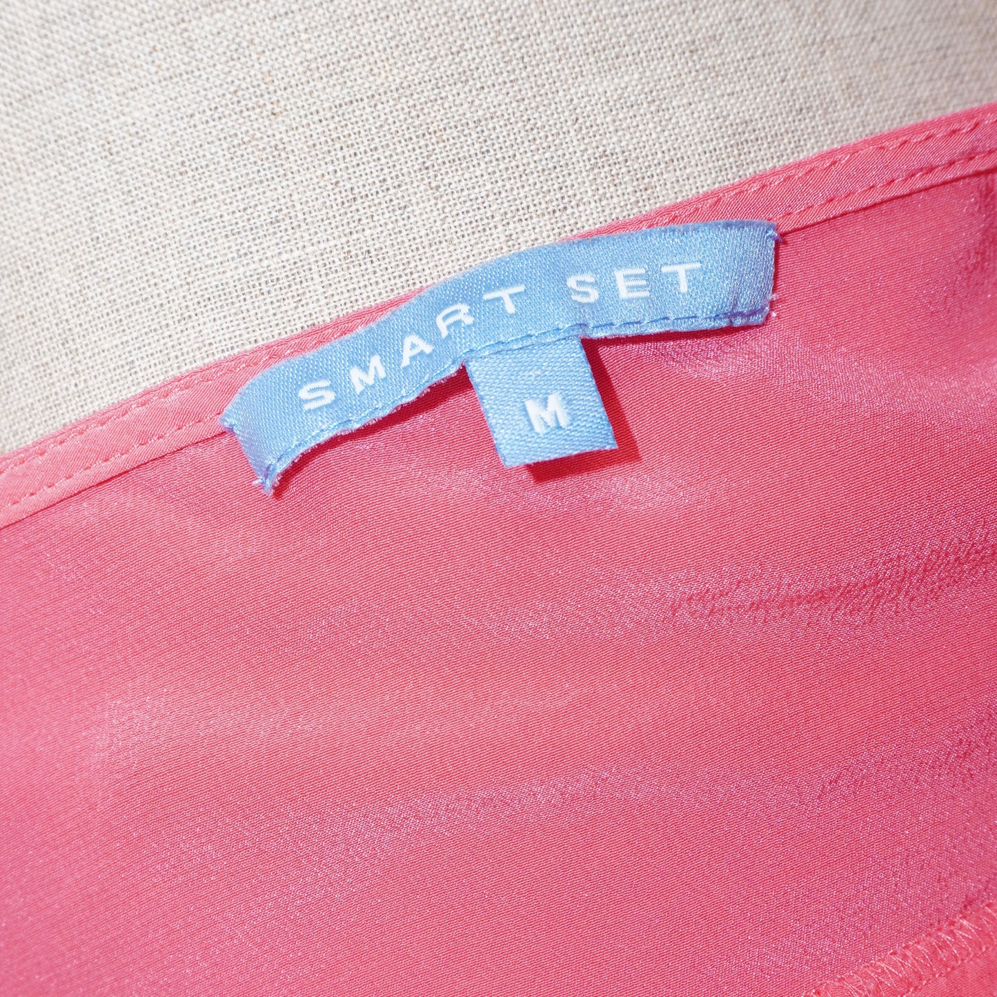 Silk tie top (M)