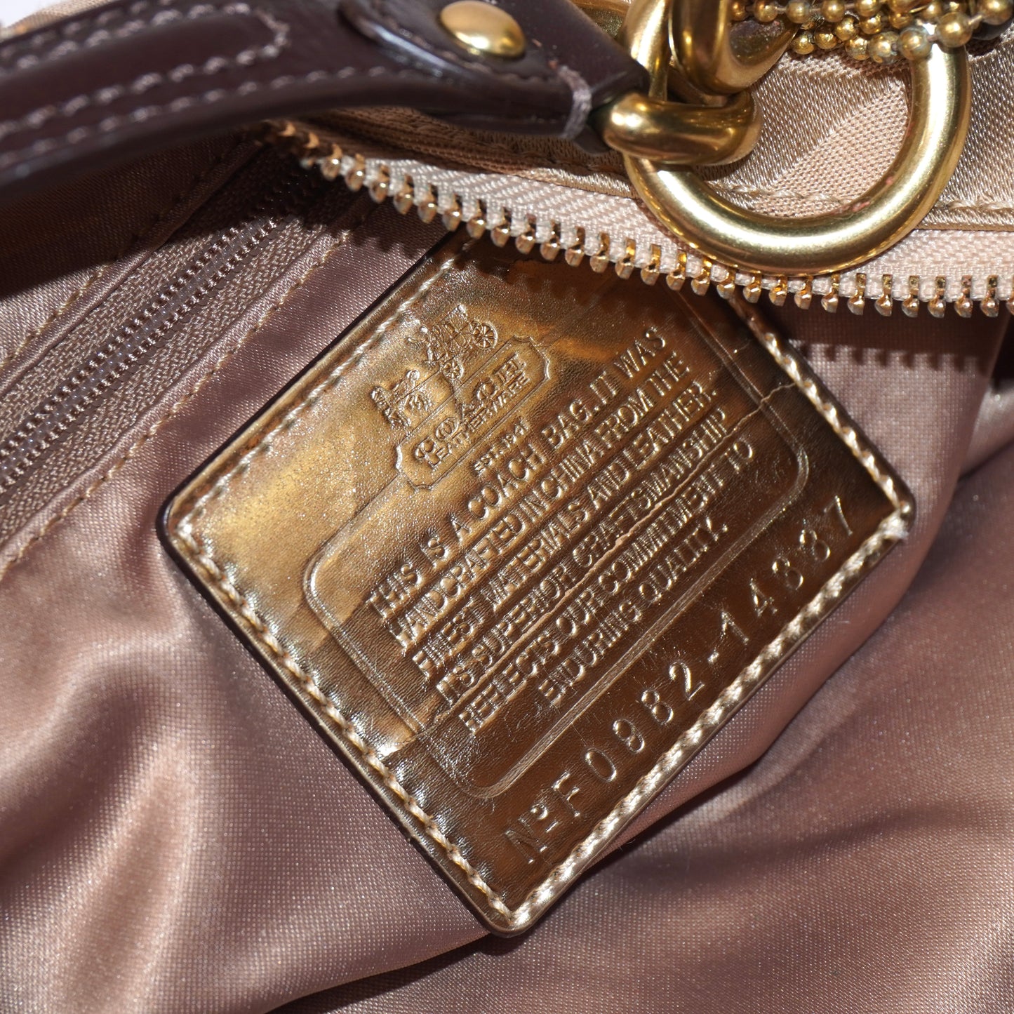 Coach Monogram Purse