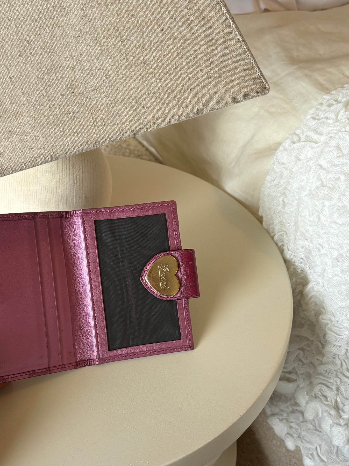 Gucci Guccissima Pink Wallet