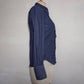 Denim Ruffle Blouse (M)