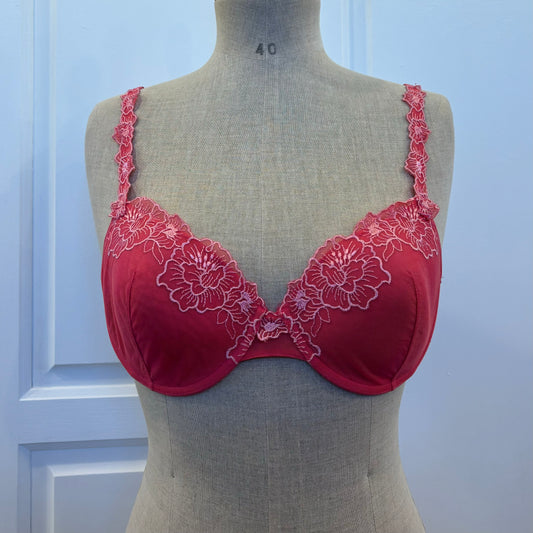 Pink Floral Bra (80B)