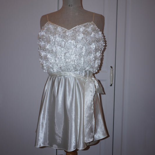 Robe nouée à fleurs (M)