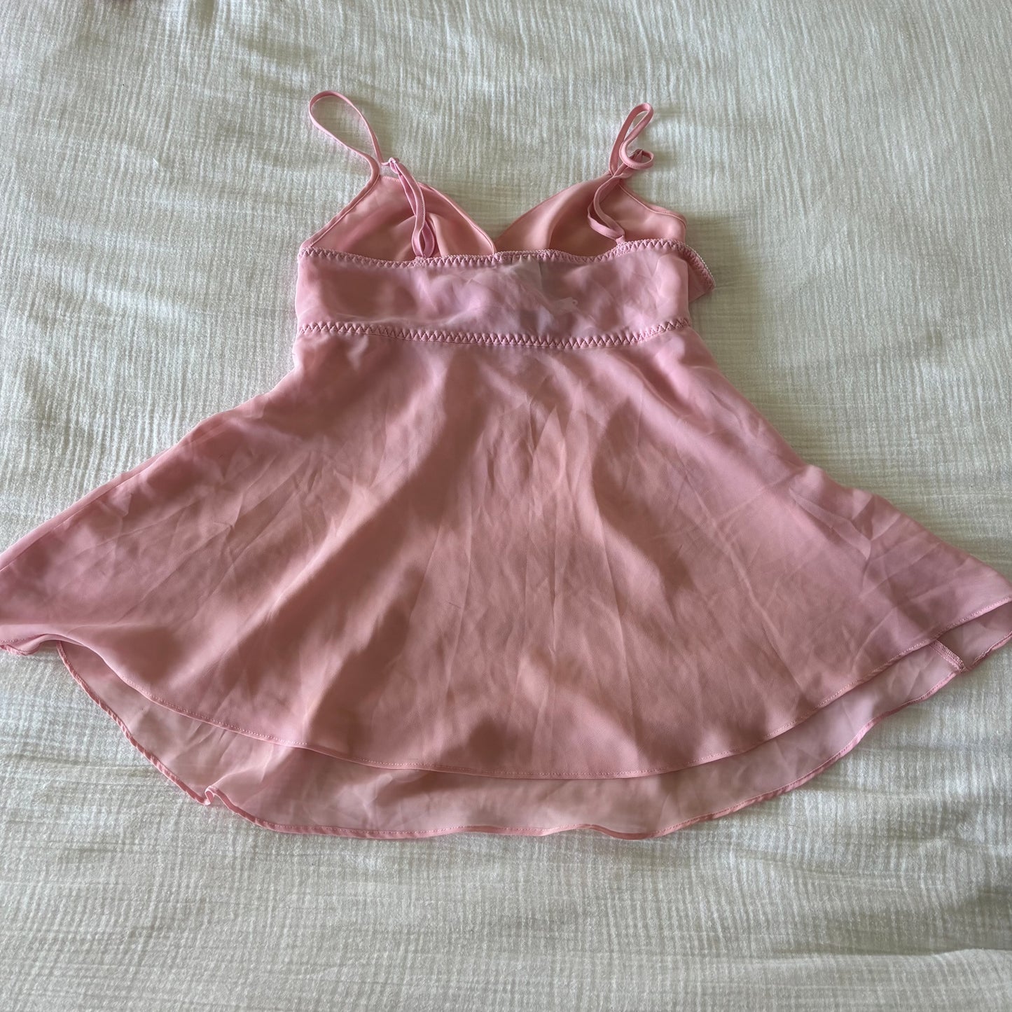 Pink Rosette Babydoll (L)