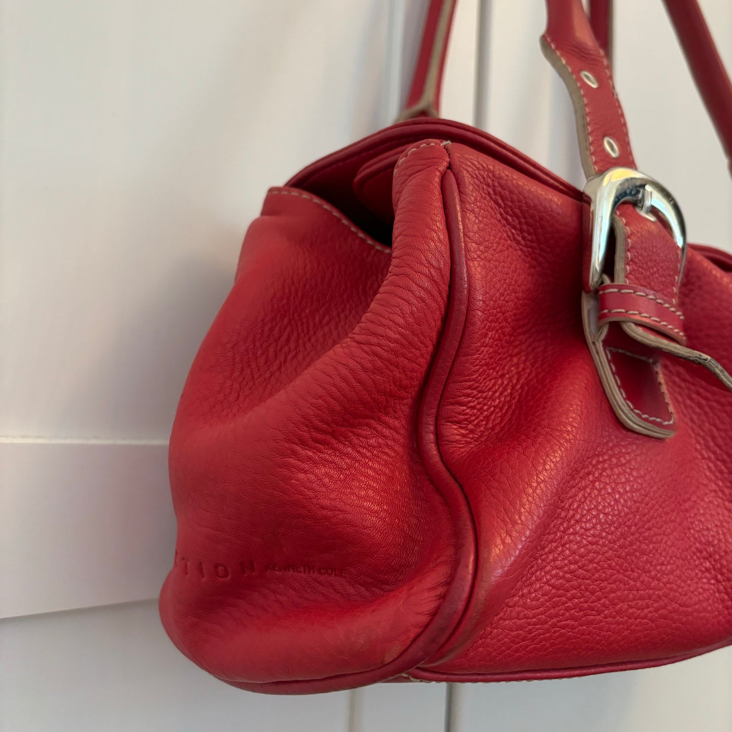 Red Leather Purse