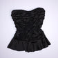 Pleated Tube Top (XS)