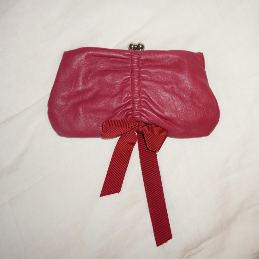 DKNY Leather Clutch