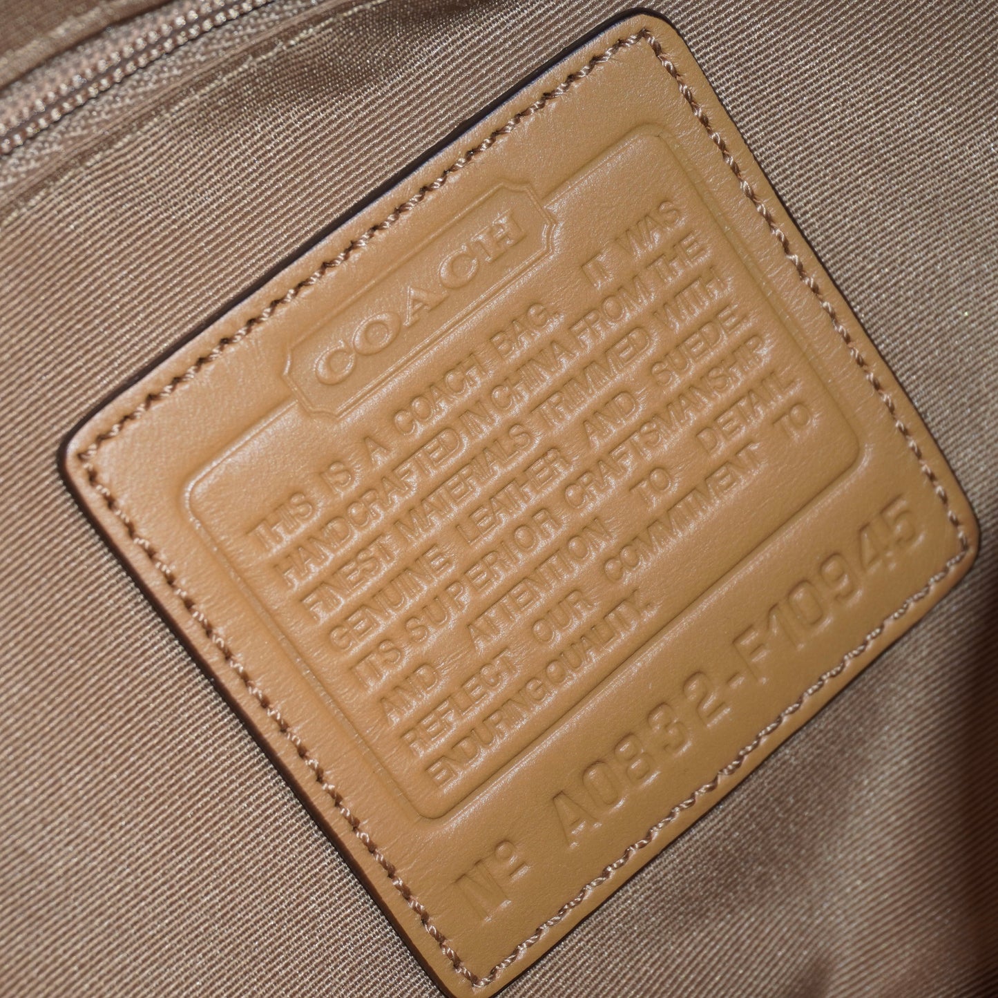 Coach Monogram Purse